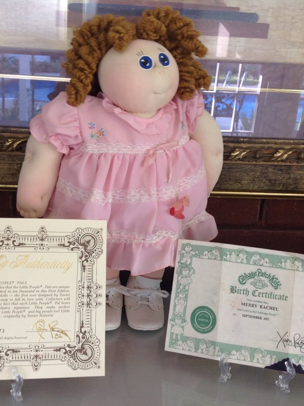 Museum Grade Xavier Roberts "Little People" soft sculpture 'Merry Rachael'